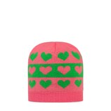 Gucci Baby hearts striped wool hat - view 2