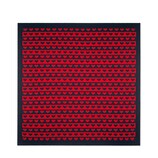 Gucci Hearts striped wool baby blanket - view 2