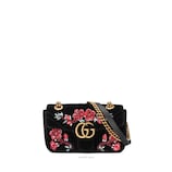 Gucci GG Marmont embroidered velvet mini bag - view 2