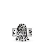 Gucci GucciGhost ring with diamonds - view 2