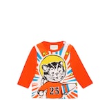 Gucci Baby cotton shirt with space cat print - view 2