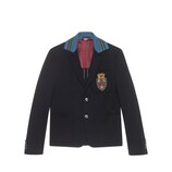 Gucci Cambridge Jacke aus Baumwolle mit Wappen - view 2