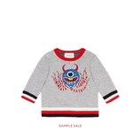 Gucci Baby jersey sweatshirt with monster - view 2
