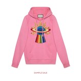 Gucci Embroidered hooded sweatshirt - view 2