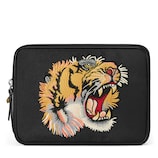 Gucci Custodia per tablet in tessuto tecnico ricamata - view 2