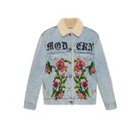 Gucci Embroidered denim jacket - view 2