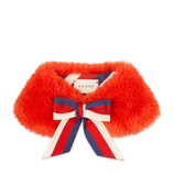Gucci 〔チルドレンズ〕 エコファー ネックボウ - view 2