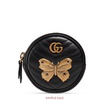 Gucci GG Marmont animal studs wrist pouch - view 2