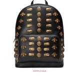 Gucci Animal studs leather backpack - view 2