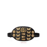 Gucci GG Marmont animal studs leather belt bag - view 2