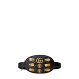Gucci 〔GGマーモント〕アニマルスタッズ付き レザー ベルトバッグ - view 2