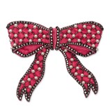 Gucci Velvet bow brooch - view 2