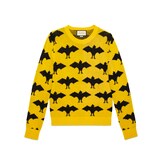 Gucci バット ジャカード クルーネックセーター - view 2
