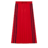 Gucci Gonna a pieghe in jersey tecnico - view 2