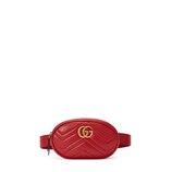 Gucci 〔GGマーモント〕キルティングレザー ベルトバッグ - view 2