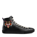 Gucci Leather high-top with appliqués - view 2