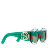 Gucci Round-frame acetate sunglasses - view 2