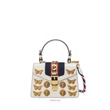 Gucci Sylvie animal studs leather mini bag - view 2