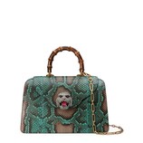 Gucci Python top handle bag - view 2
