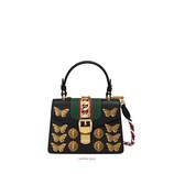 Gucci Sylvie animal studs leather mini bag - view 2