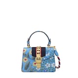 Gucci Mini-Tasche Sylvie aus Leder mit New Flora-Print - view 2