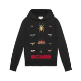 Gucci Cotton sweatshirt with insects embroidery - view 2