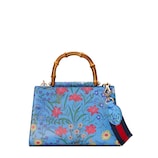 Gucci 〔グッチ ニムフェア〕 ニューフローラ レザー トップハンドルバッグ - view 2