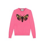 Gucci Embroidered cashmere knit top - view 2