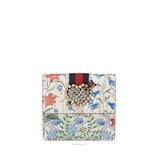 Gucci GucciTotem pochette en cuir à imprimé nouveau flora avec crochets - view 2