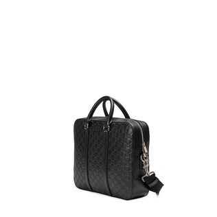 Gucci Signature皮革公事包