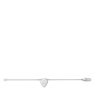 Heart bracelet with Gucci trademark