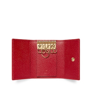 Leather key case