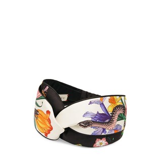 Flora Snake print headband
