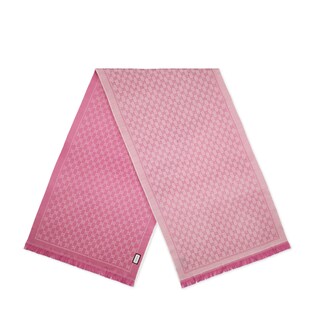 Wool GG Jacquard Scarf