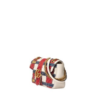 Borsa a spalla GG Marmont effetto trompe l'oeil