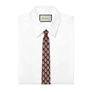 GG Wallpaper silk tie