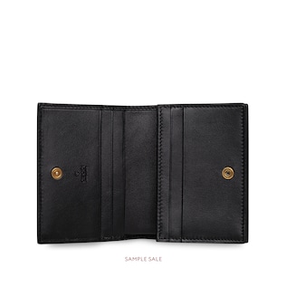 Queen Margaret leather card case