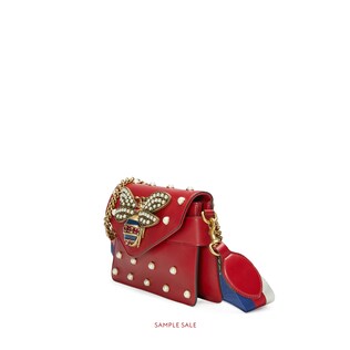 Clutch Broadway aus Leder