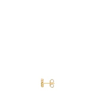 Double G studs with multicolor stones
