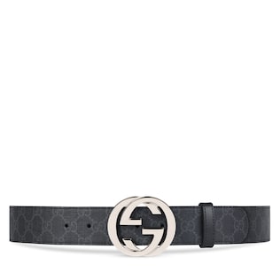 GG belt with Interlocking G buckle