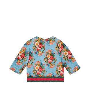 Baby Floral print cotton sweatshirt