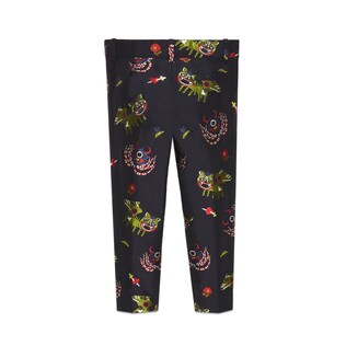 Children's monsters jacquard taffeta pant