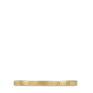 Icon bracelet in yellow gold
