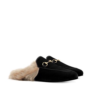Princetown velvet slipper