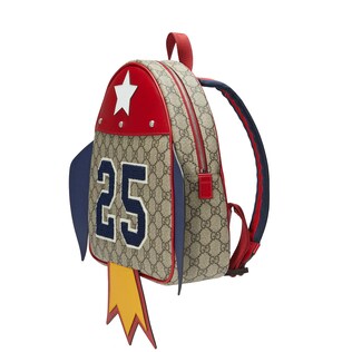 Children's rocket ship backpack