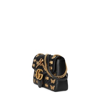 GG Marmont animal studs shoulder bag