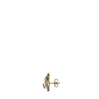 Bee earrings with crystals