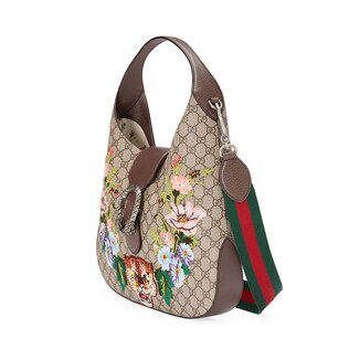 Dionysus embroidered medium GG Supreme hobo