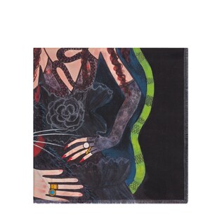 Unskilled Worker silk scarf