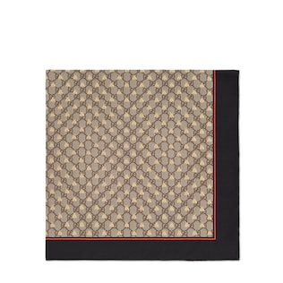 GG bees silk scarf